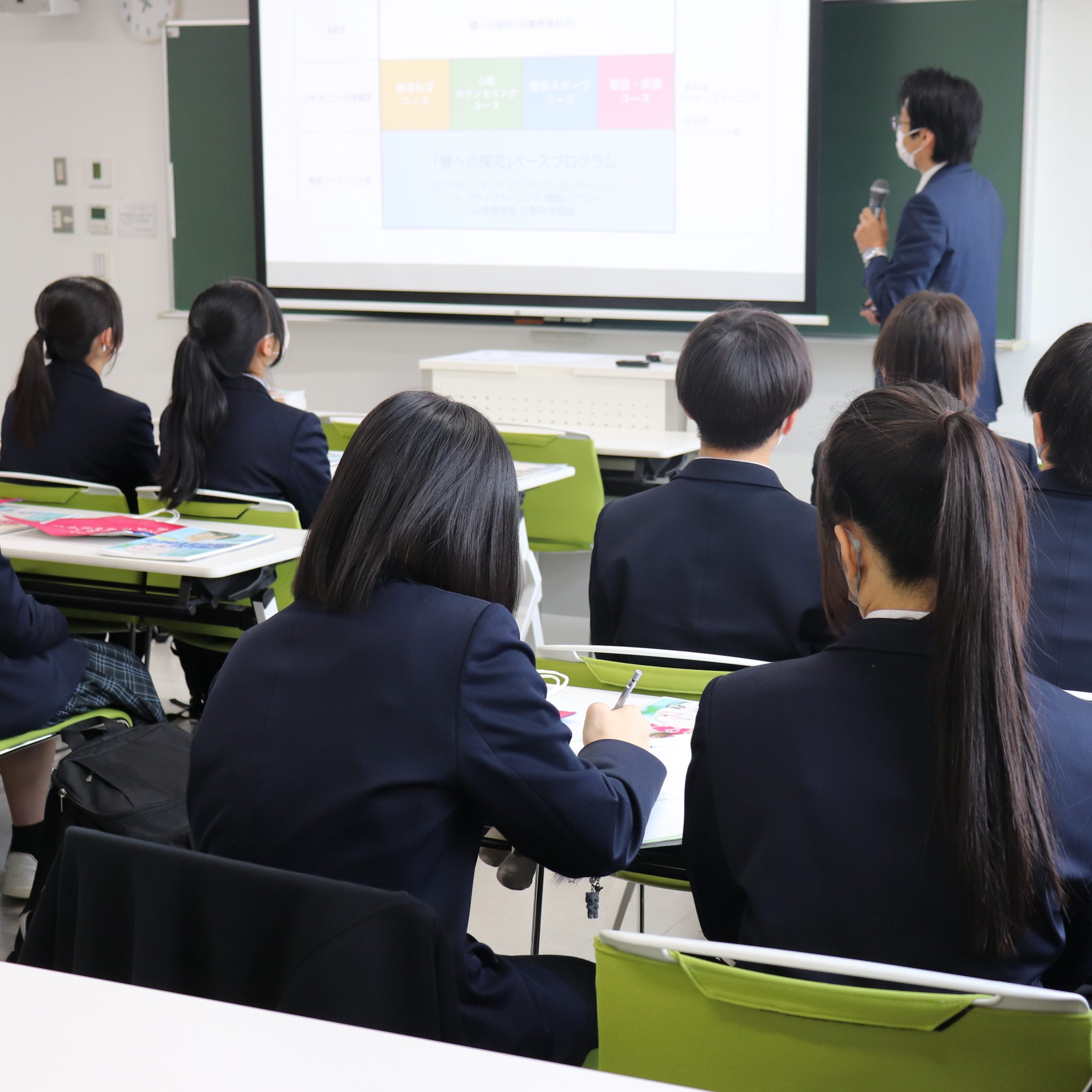 中学生さんがみずほを見学！